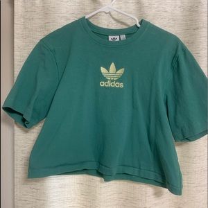 adidas cropped t-shirt